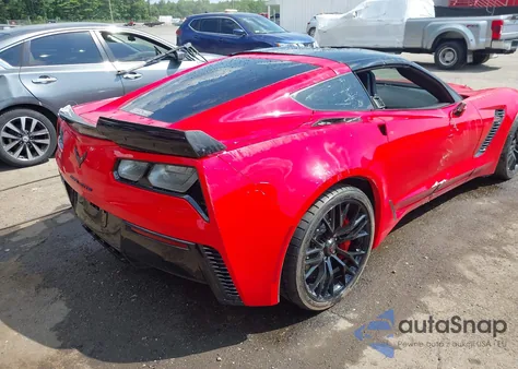 2016 Chevrolet Corvette Z06 from USA, damaged, VIN 1G1YU2D62G5610733